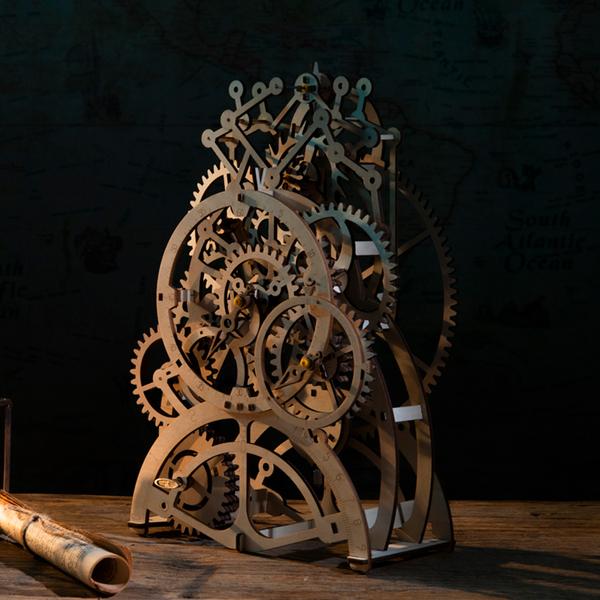 Pendulum Clock 3D Wooden Puzzle LK501 Vogue Gadget