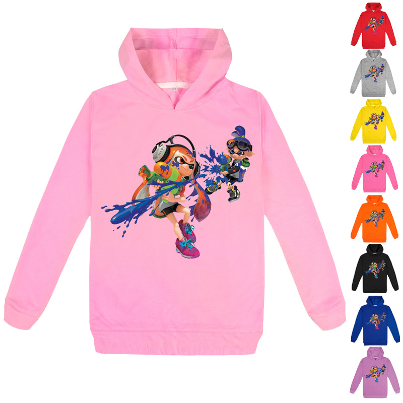 Mayoulove Splatoon Hoodie Perfect for Gamer Kids!