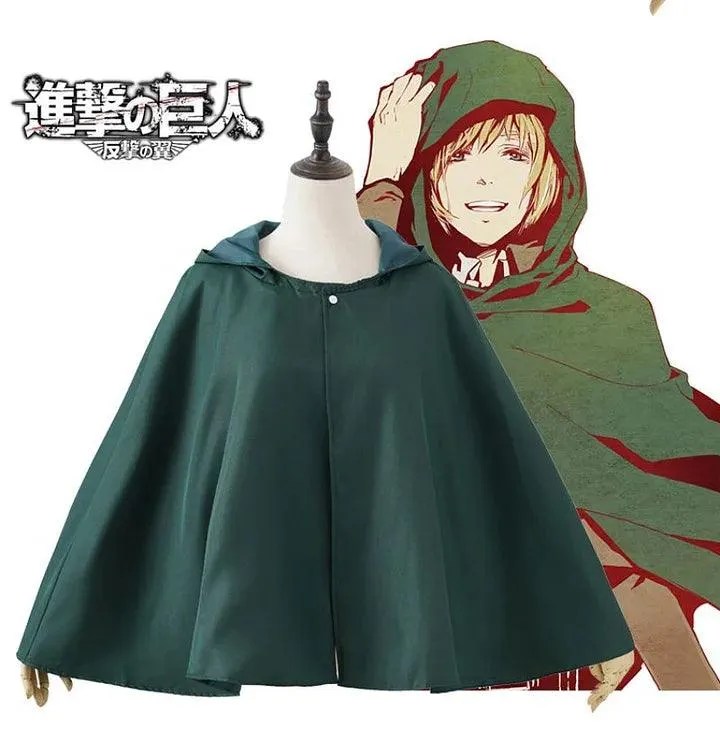 Cosplay costume of the Wings of Freedom cloak from Attack on Titan