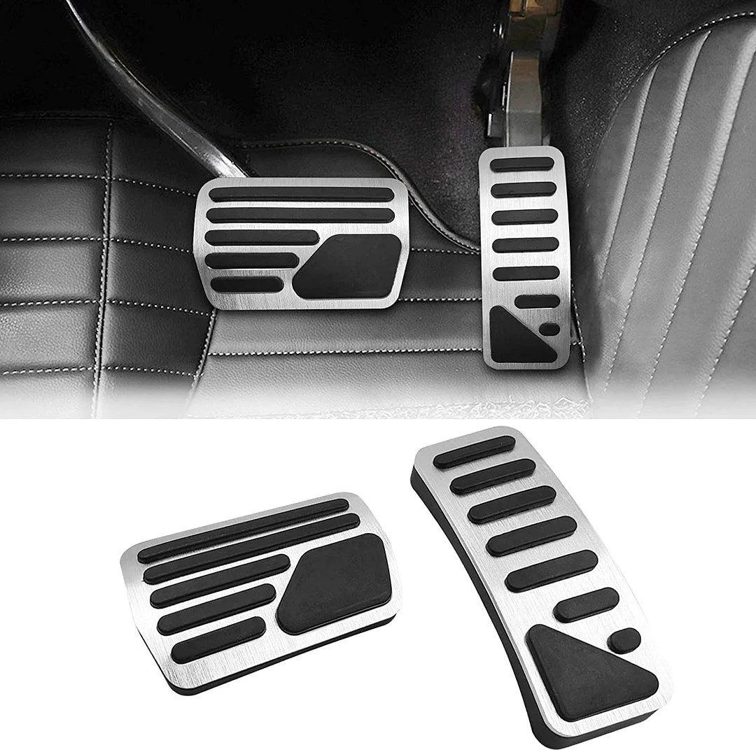 TTCRII NoDrill Aluminum Pedal Covers Compatible With Jeep Grand