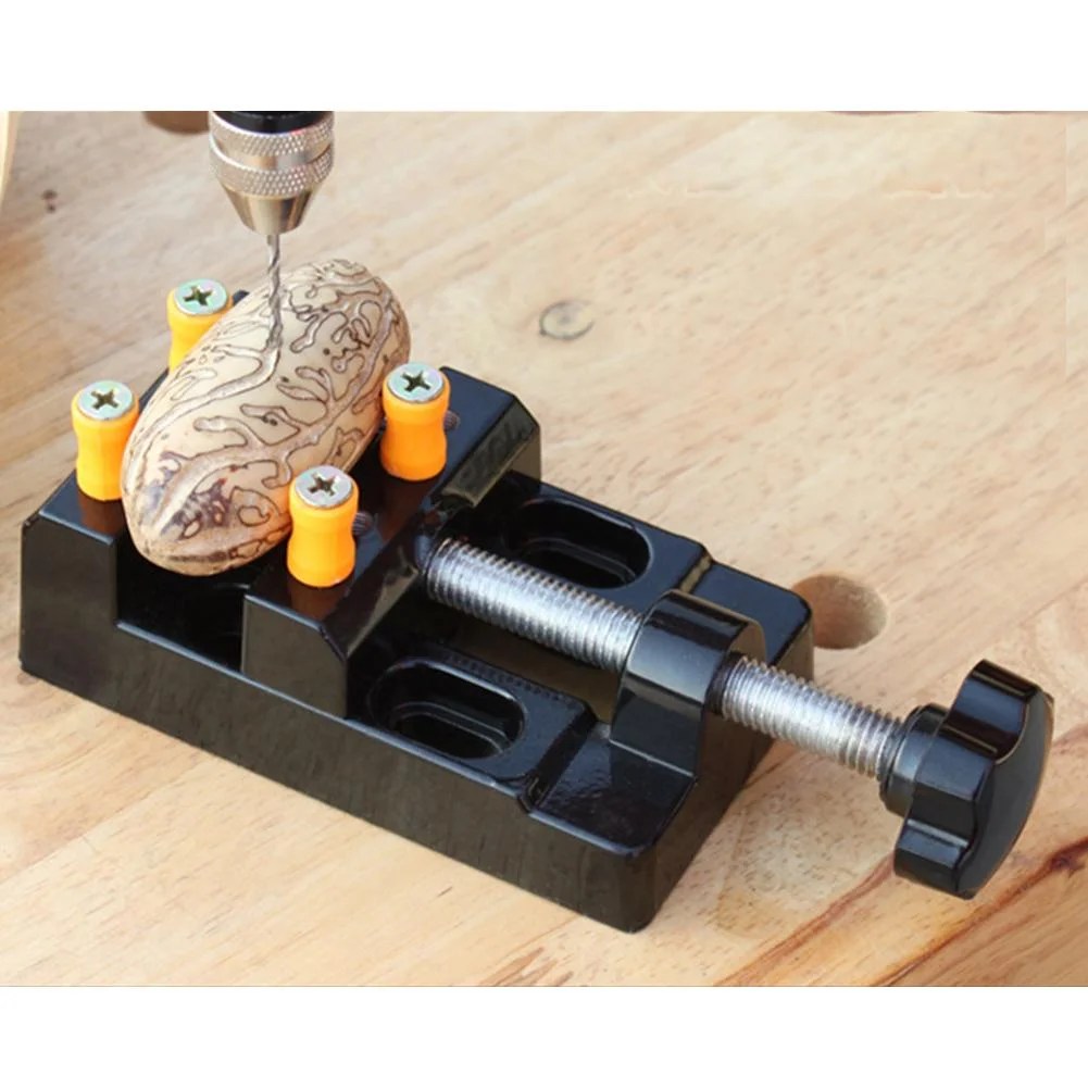 Universal Mini Jaw Bench Clamp Drill Press Fixed Table Vise with 57mm