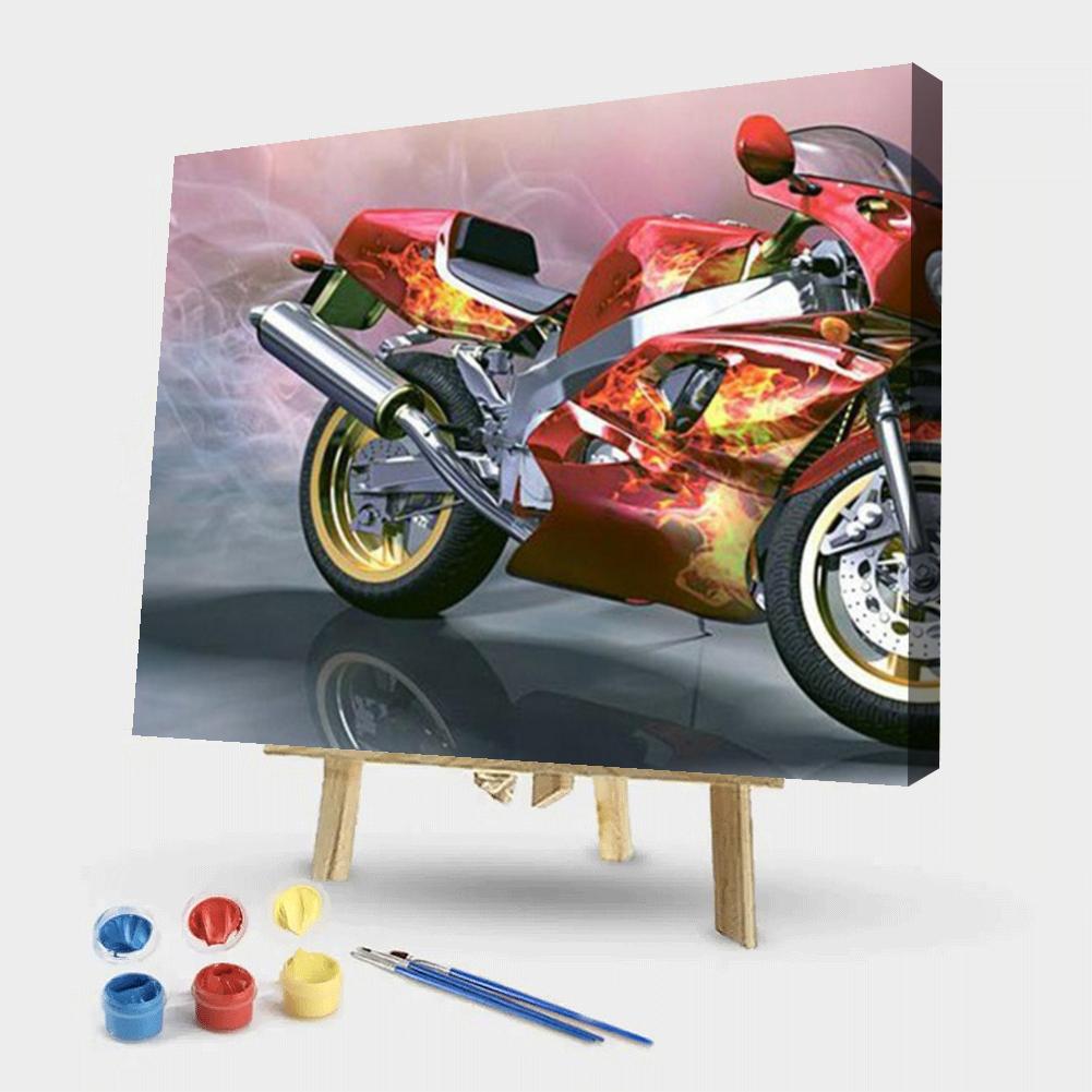 MotorcyclePaint By Numbers 50*40cm