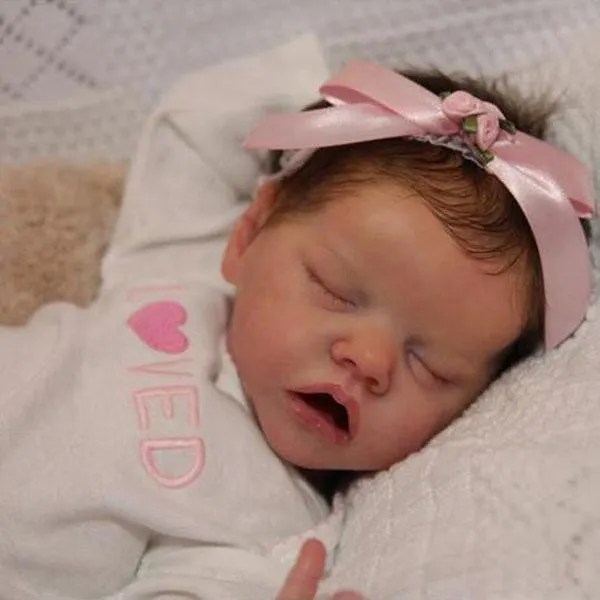 Ranny 18 Zoll Lebensechte Reborn Baby Puppe Silikon Vinyl Babypuppen