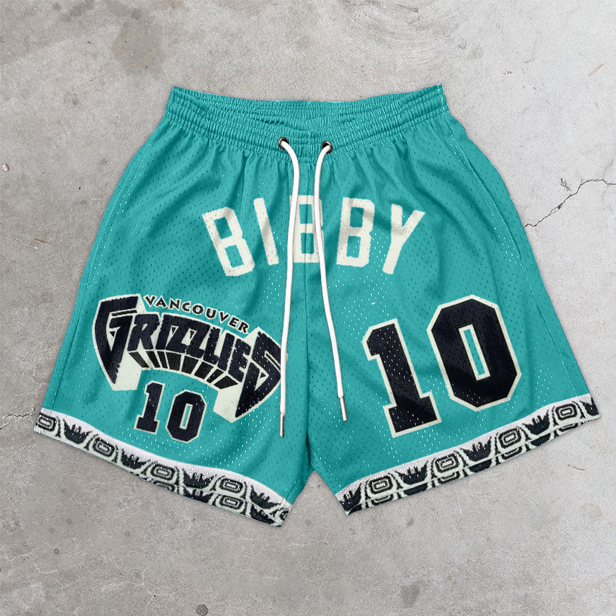 Street Hip Hop Mesh Basketball Shorts