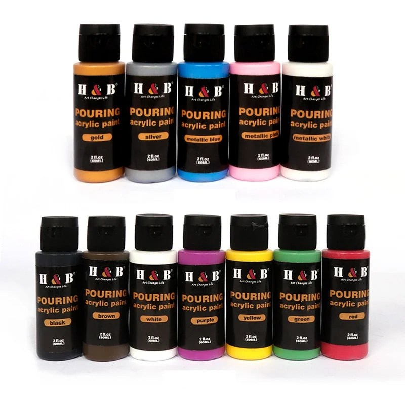 Acrylic Paint Pouring Kit