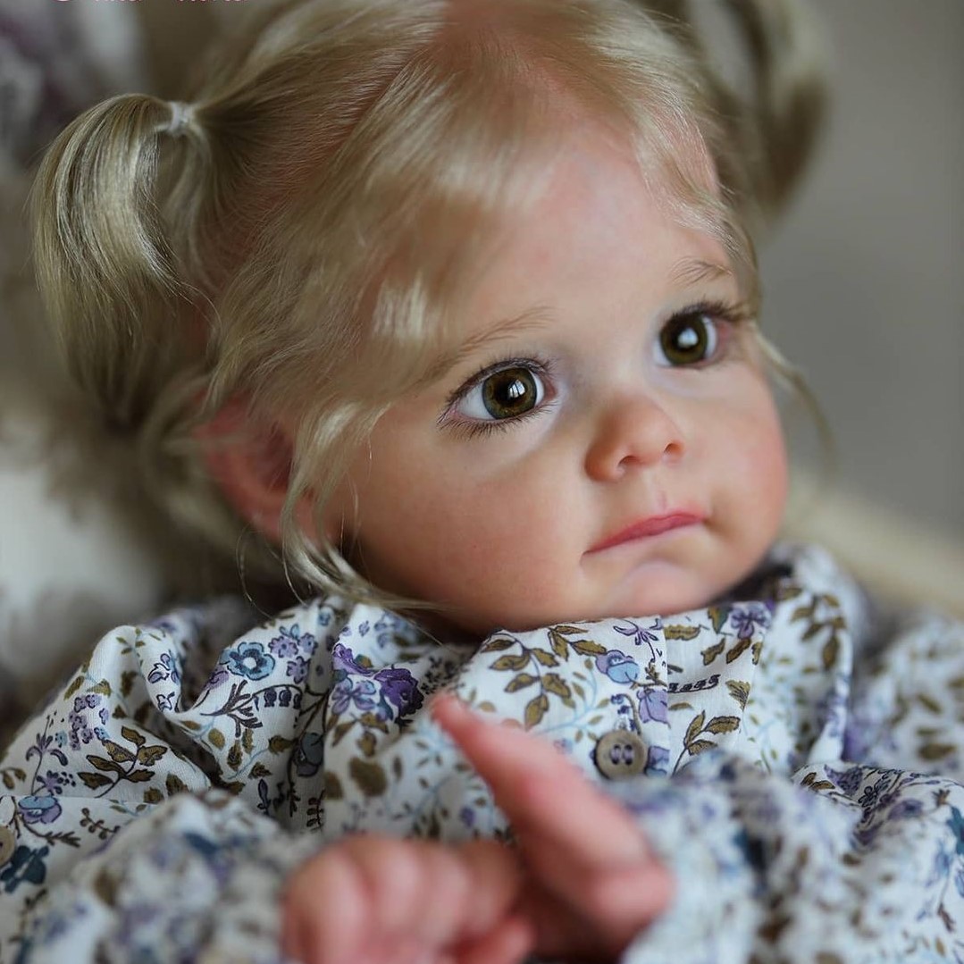 12" Realistic Reborn Baby Doll Girl, Lovely Silicone Vinyl Reborn