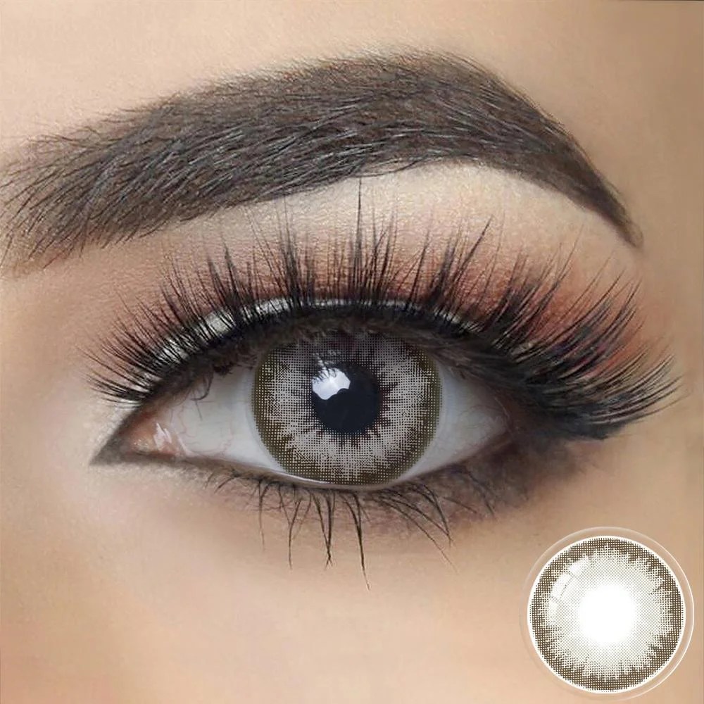 Diamond GLITTER GRAY Colored Contact Lenses