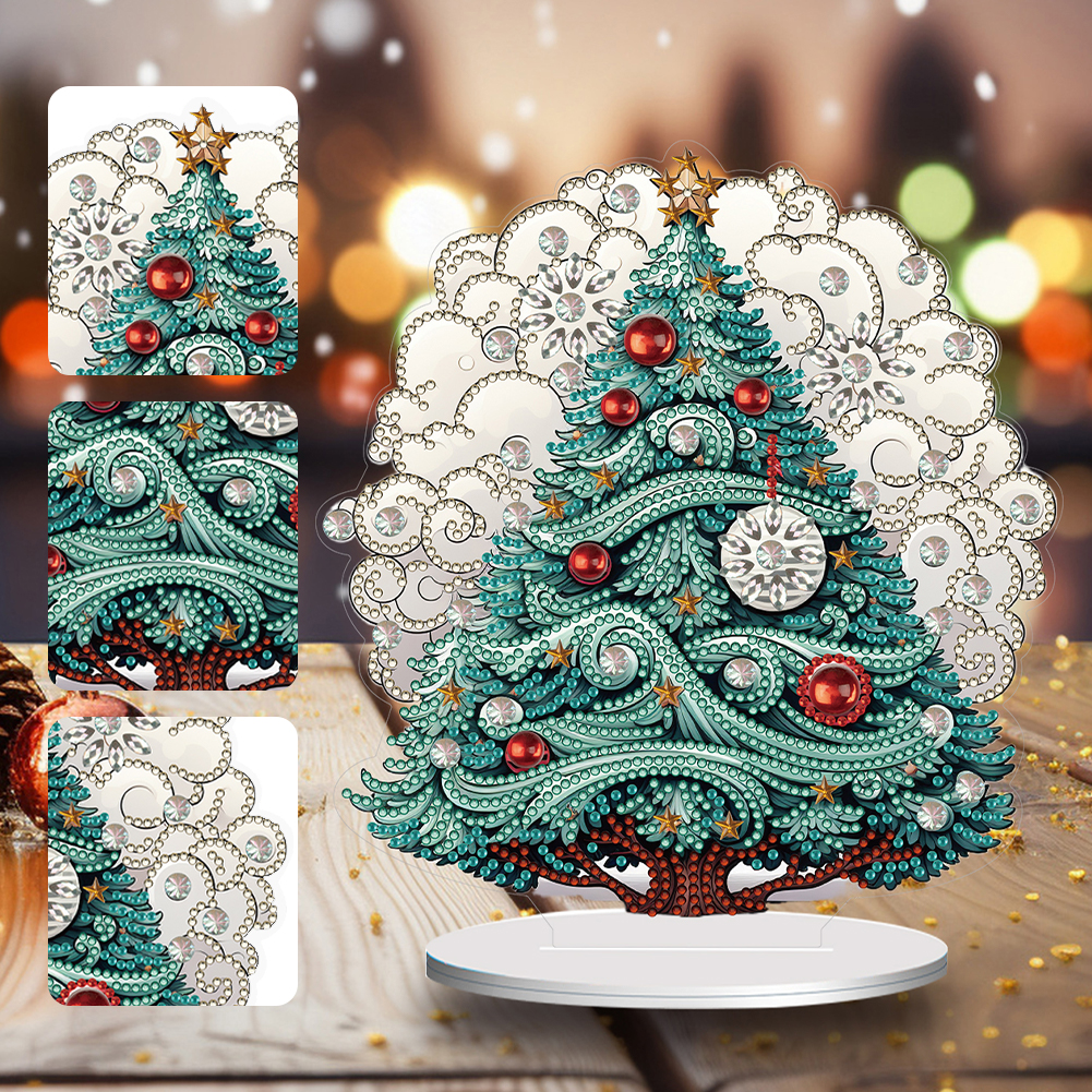 Christmas diamond painting ornament