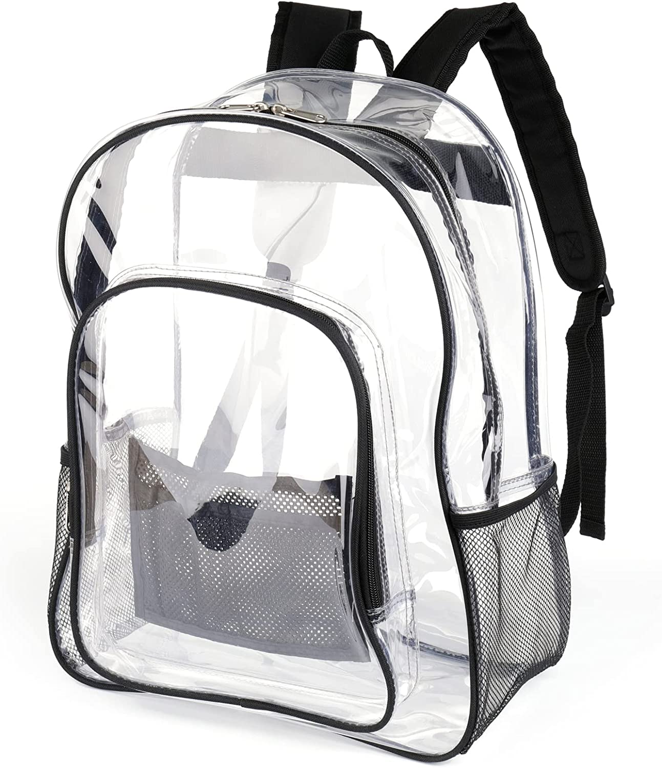 Clear Backpack Heavy Duty See Through Plastic Backpack Transparent