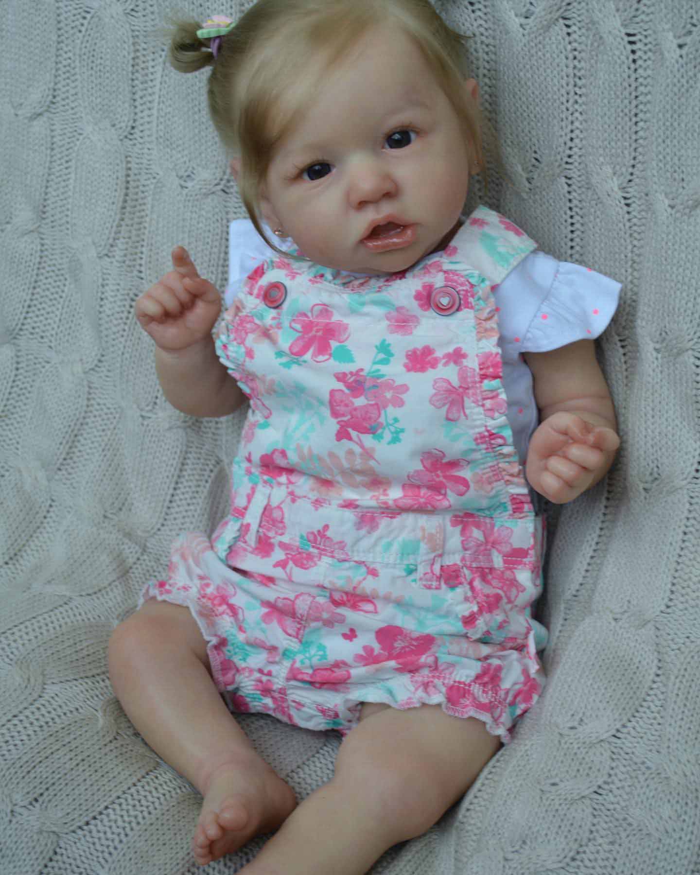 [Doll with Heartbeat & Coos] Reborn Baby Doll Girl 20'' Real Lifelike