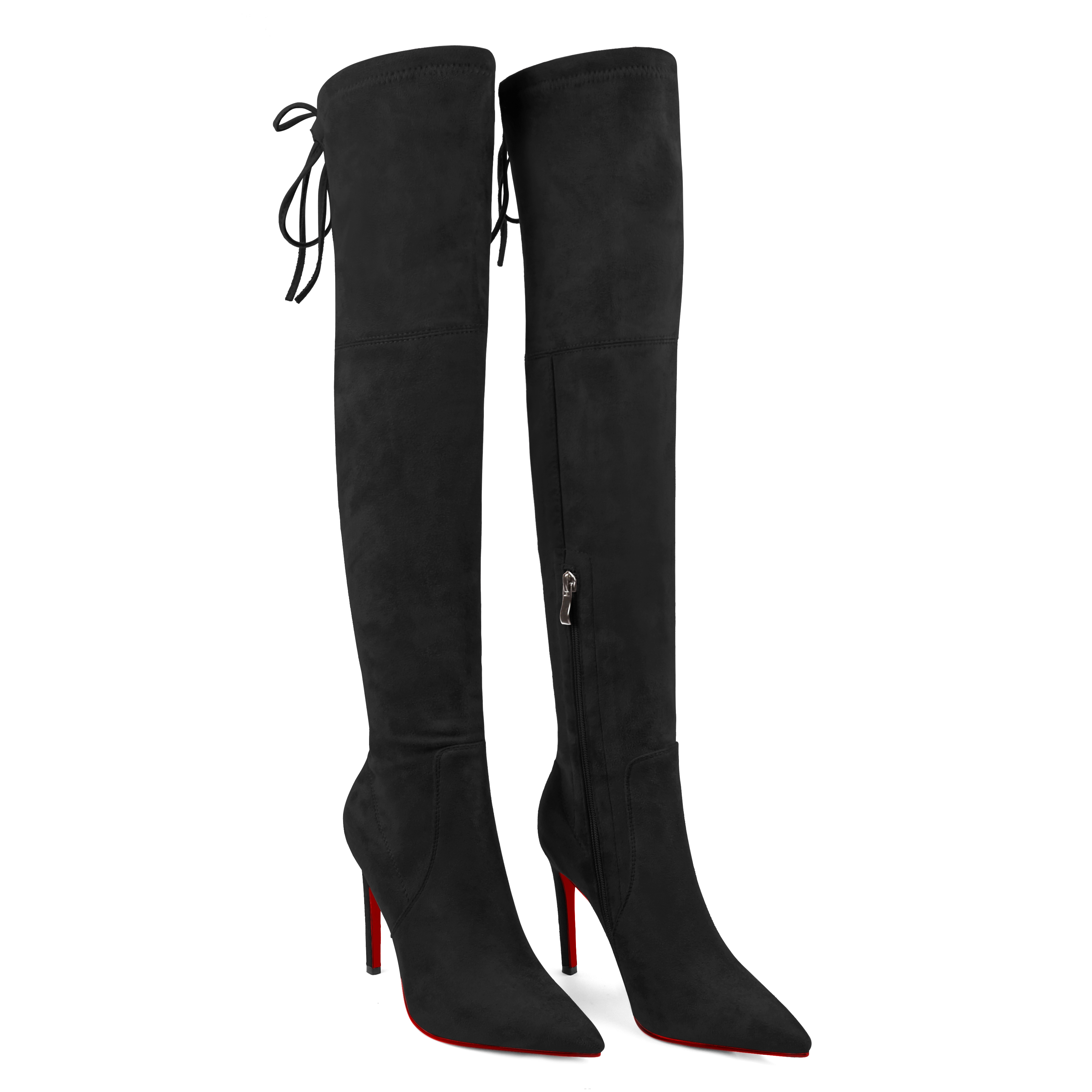 Red Bottom Knee Boots
