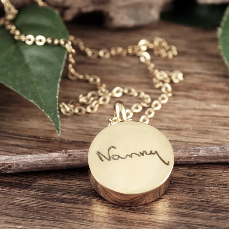 Personalized Handwriting Necklace Gifts For Loved Ones
