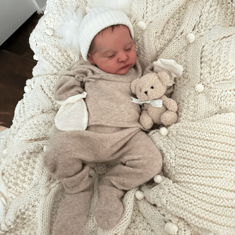 20" Sleeping Reborn Girl Cute Truly Handmade Reborn Doll Feriar with