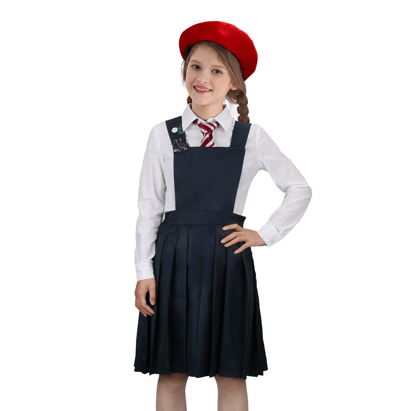 Girls Matilda Costume Hortensia Musical School Uniform Matilda Cosplay