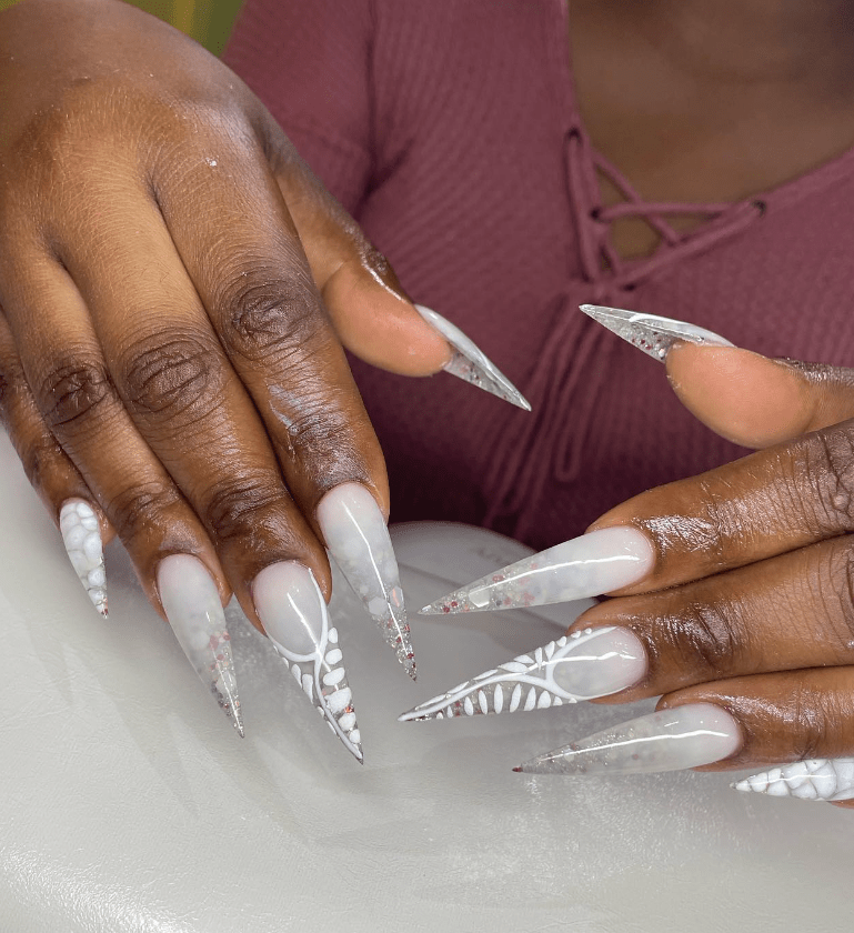White Ombre Nail Designs Effortless Elegance at Your Fingertips Morovan