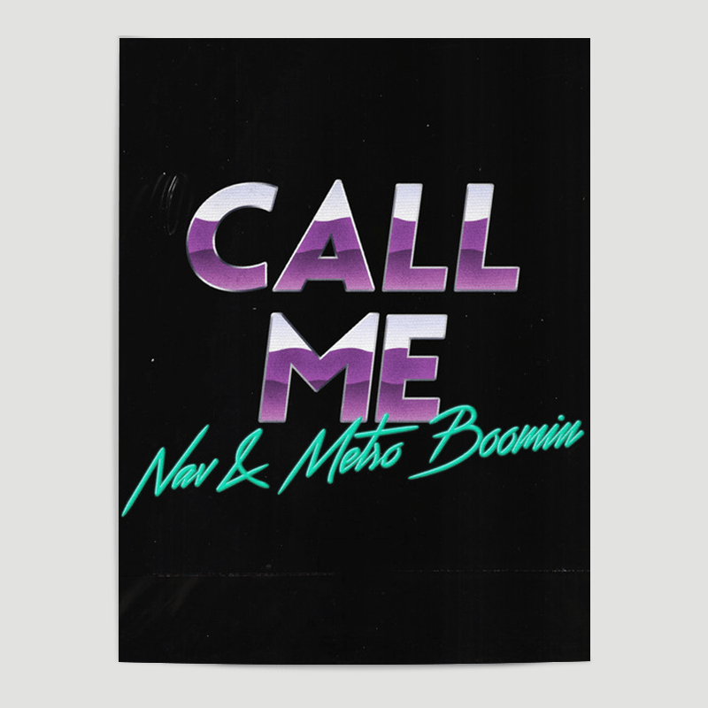 Metro Boomin Call Me Poster exclusive at