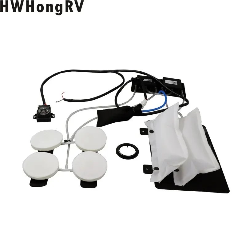 4Ways Pneumatic Air Bladder Back Lumbar Support Massage System Car