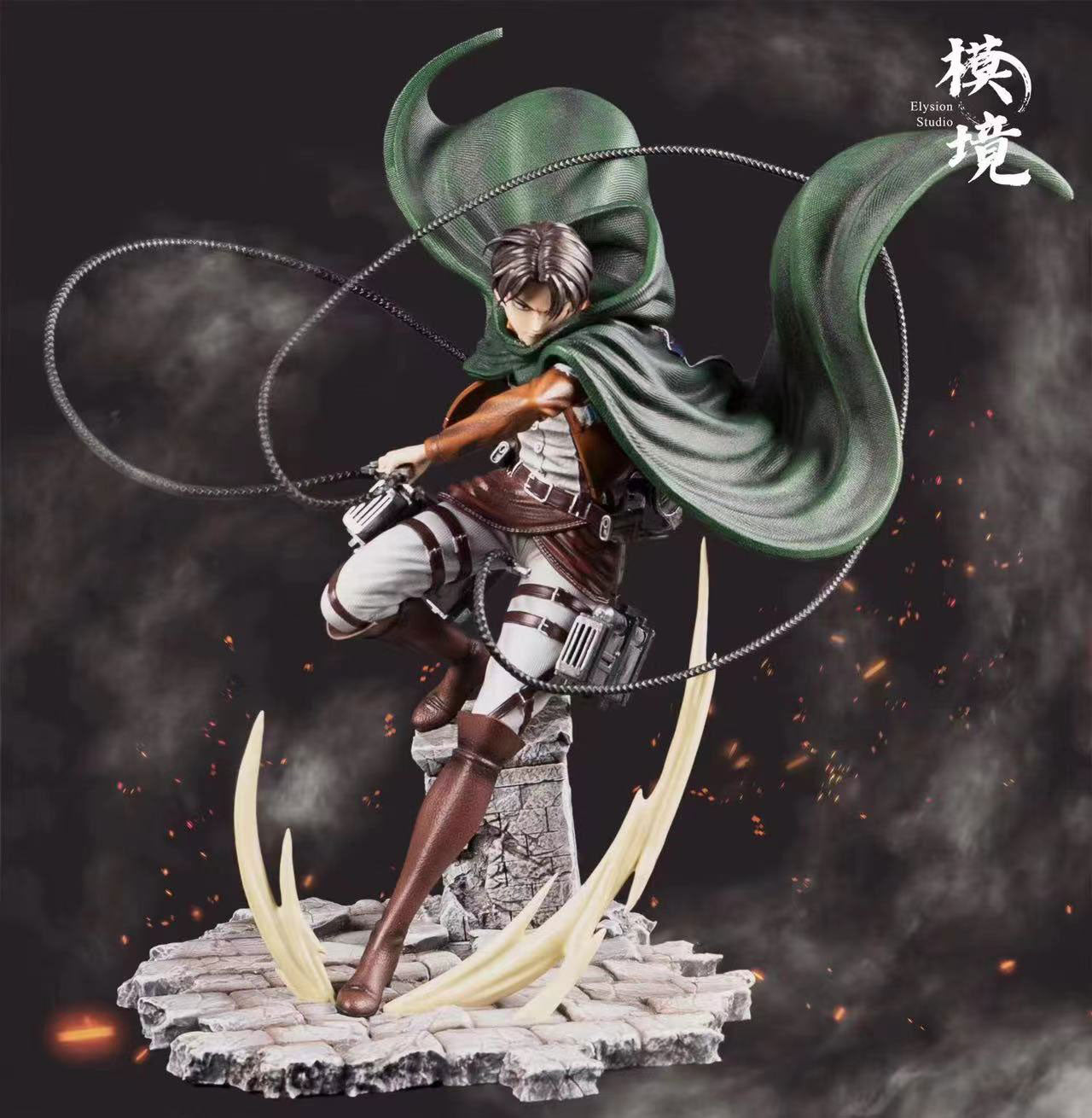 1/6 & 1/4 Scale Captain Levi Ackerman Attack On Titan Resin Statue