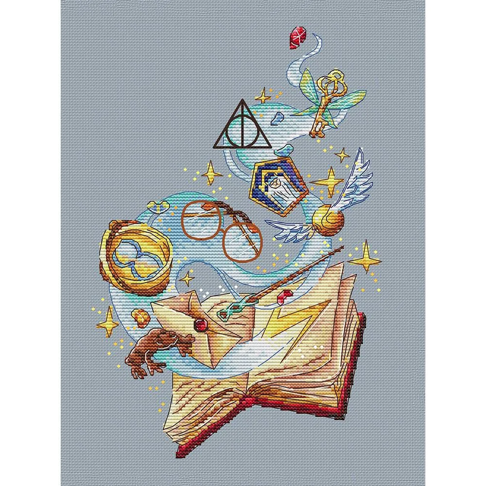 Harry Potter Magic Book (canvas) full round or square drill diamond painting