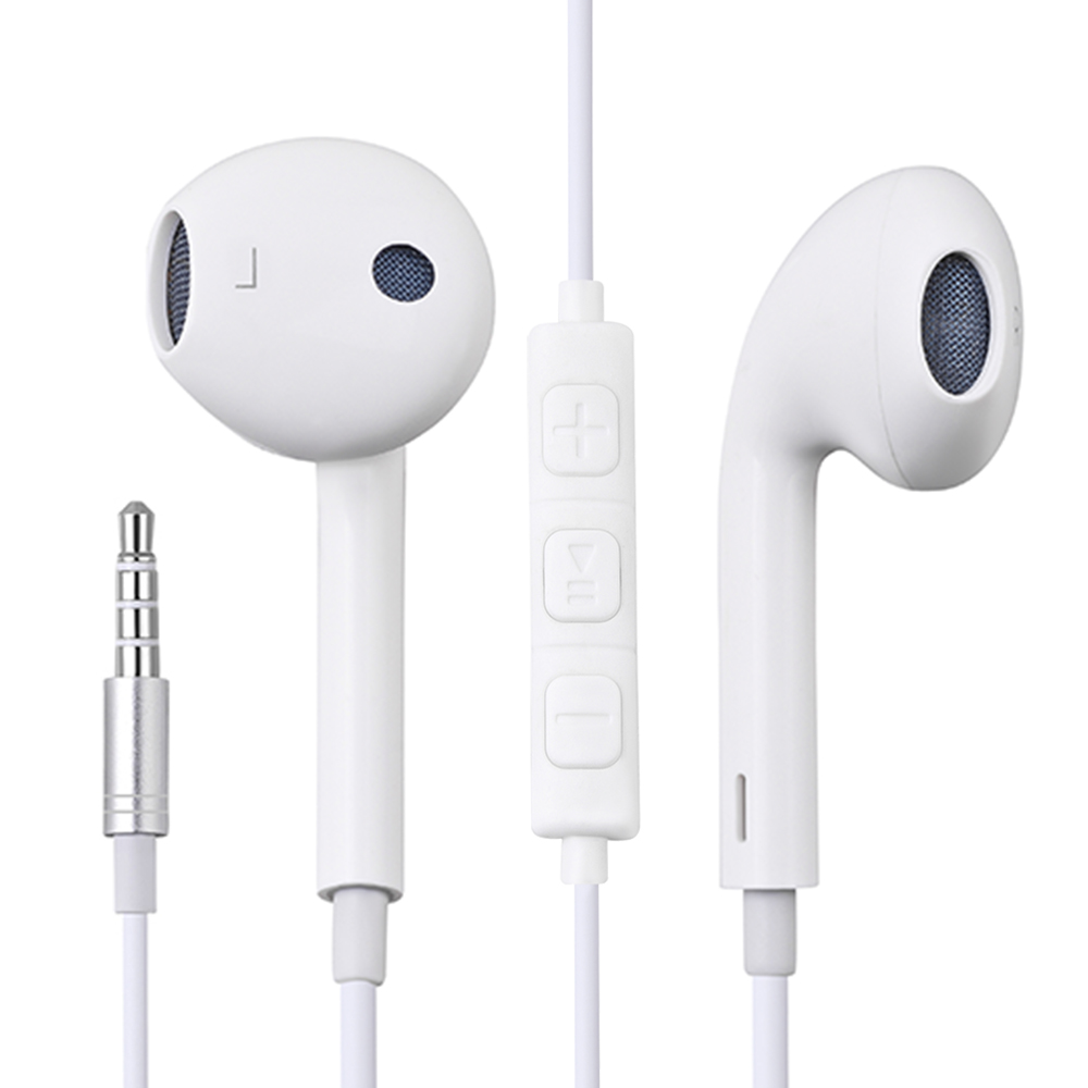 3.5mm Jack Earpod Headphone for iPhone Samsung LG Xiaomi