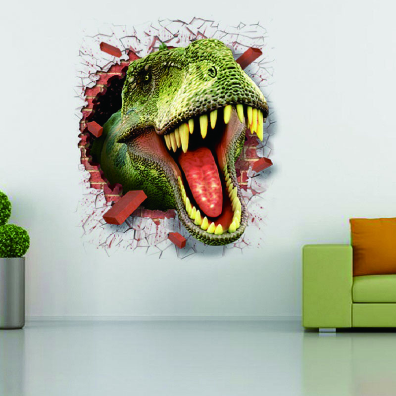 Cartoon Dinosaur Wall Stickers