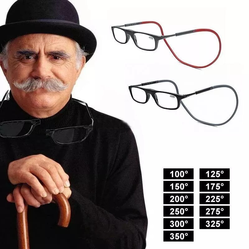 Telescopic Hanging Neck Reading Glasses