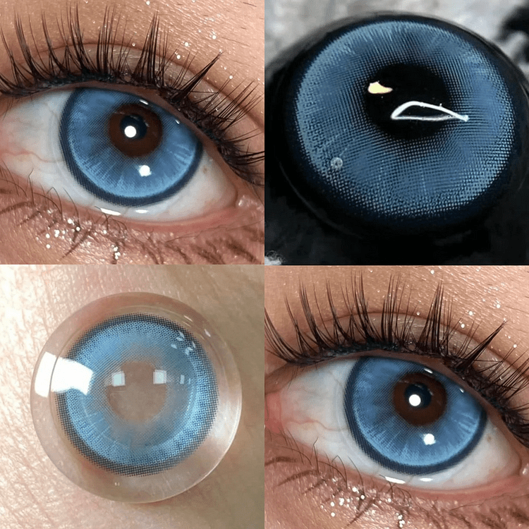 CrystalOrb Blue Colored Contact Lenses,blue colored contacts,blue