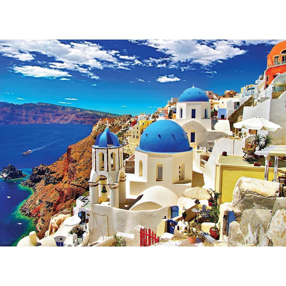 Diamond Painting Full Round Santorini