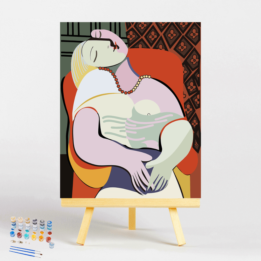 Paint By Numbers Abstract woman art