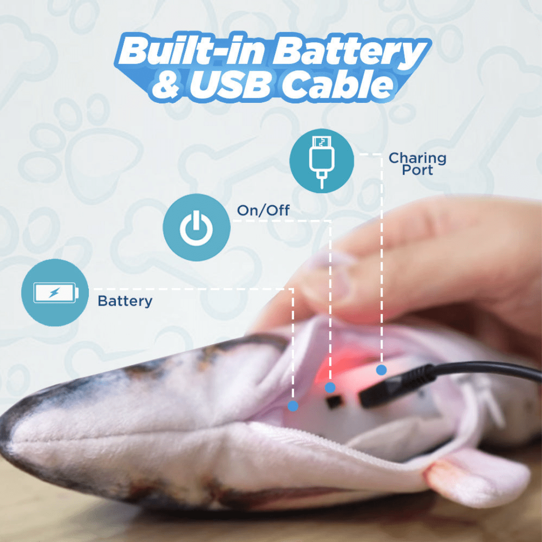 Floppy Fish Interactive Pets Toy