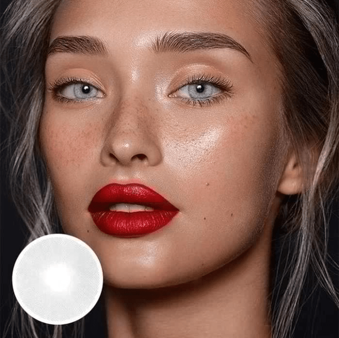 Polar Lights Grey Colored Contact Lenses,Natural Gray Contact Lenses