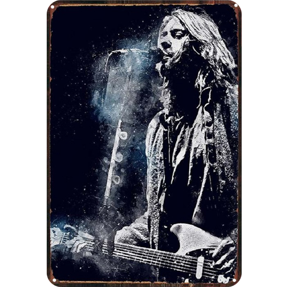 Kurt Cobain Musician Metal Tin Signs(8*12Inch/12*16Inch)
