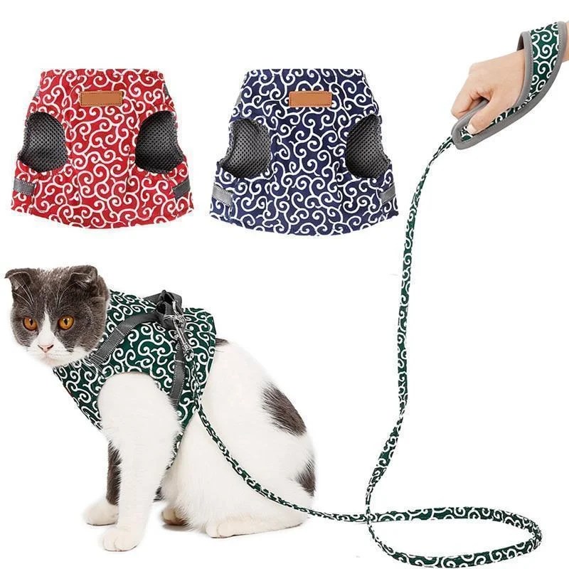 🔥Buy 2 Free Shipping Today! Cat Vest Harness and Leash Set to Outdoor