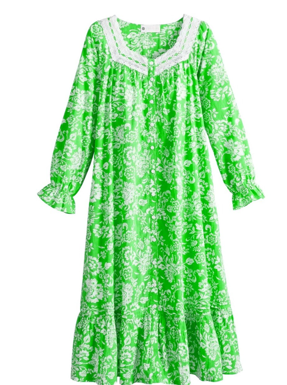 Paisley Garden Cotton Lawn Robe