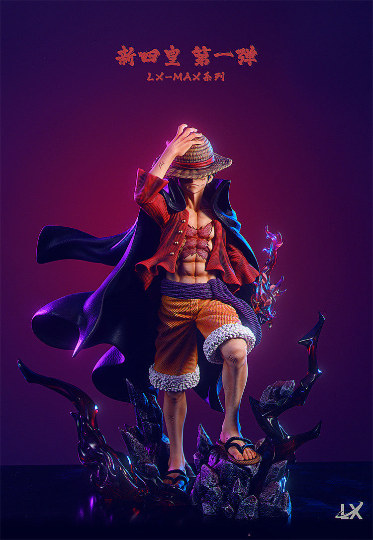 POP MAX Scale Monkey D Luffy with LED ONE PIECE Resin Statue LX