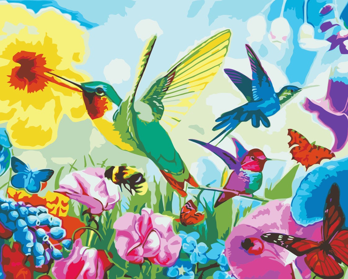 Bird Paint By Numbers Kits UK