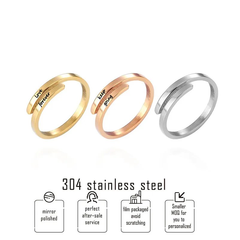 Custom Name Ring