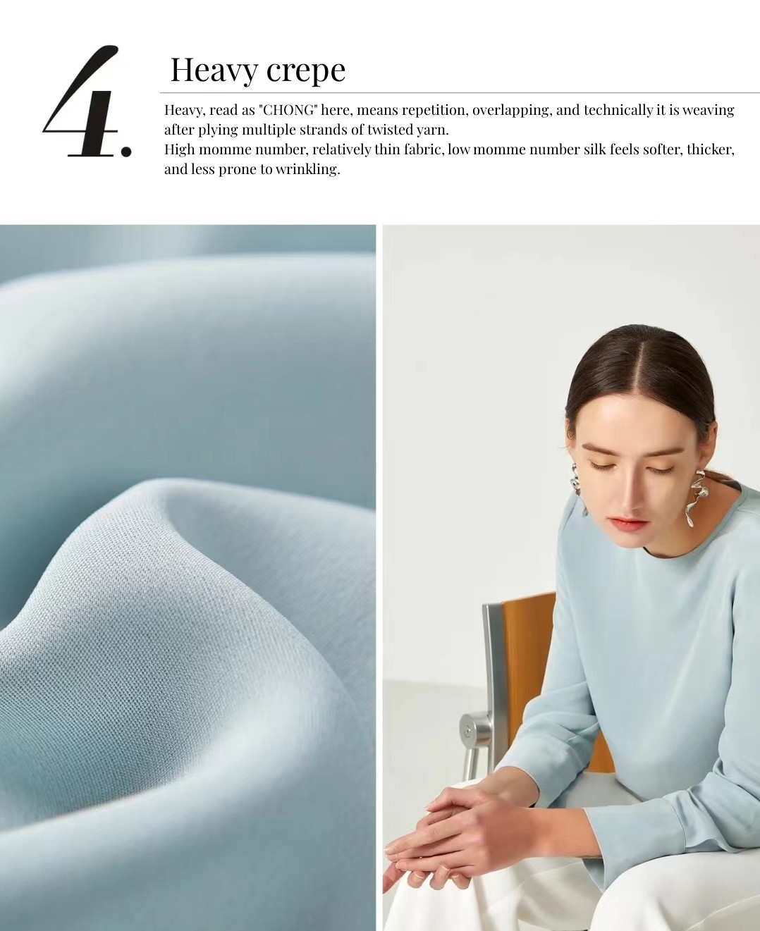 Real Silk Life 8 common types of silk fabrics