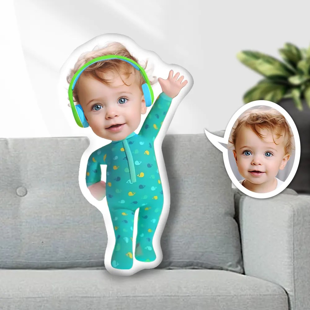 Custom Photo Face Pillow Face Pillow, Face Picture Pillow