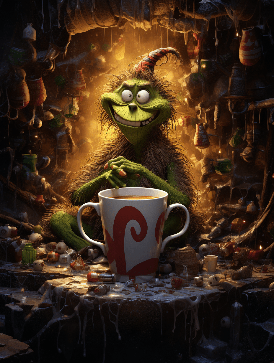 Green Monster (canvas) full round or square drill diamond painting