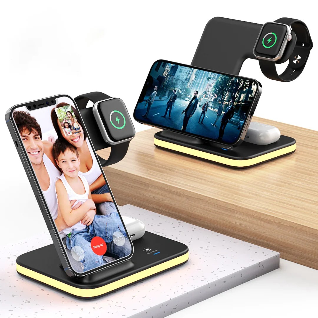 Threeinone Wireless Multifunction Charger