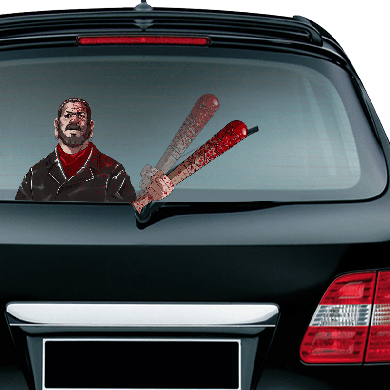 Car Rear Windshield Halloween Wiper Sticker