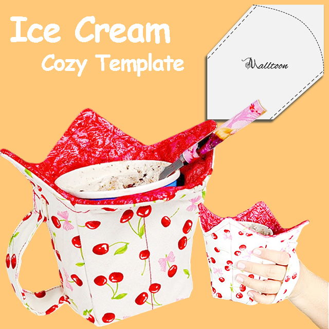 Ice Cream Cozy Template
