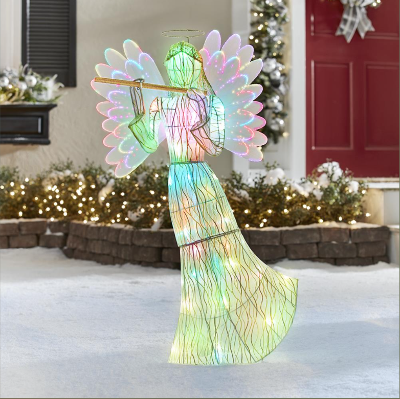 ⏰Christmas Sale⏰The Animated Fiber Optic Angel CLEARANCE SALE