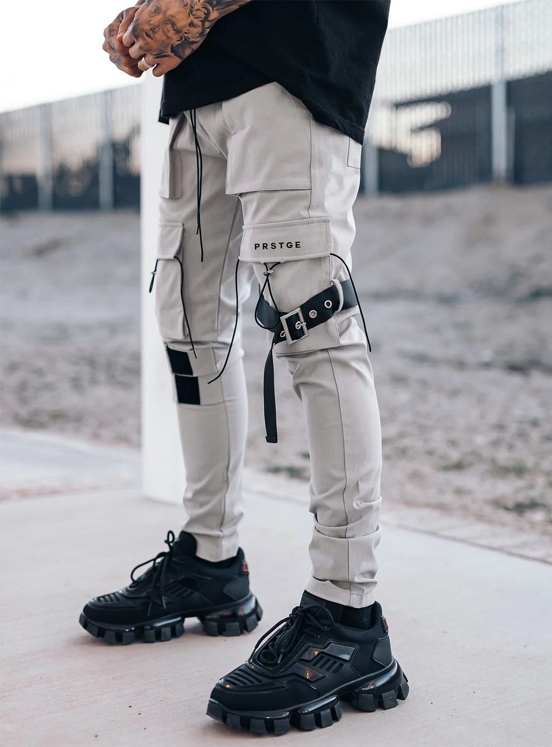 Revolution Cargo Pants V2 in Grey