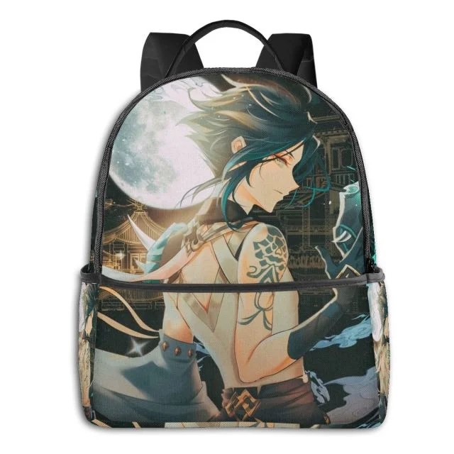 Genshin Impact Backpack Xiao Backpack