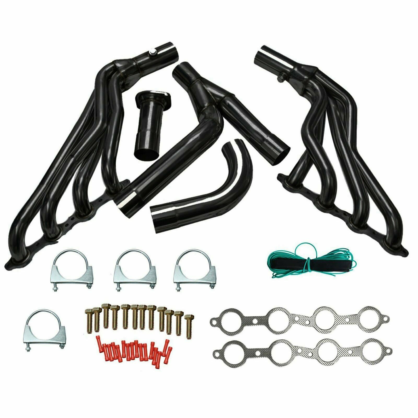 Long Tube Exhaust Manifold Header+Ypipe For 19992006 Chevy/GMC