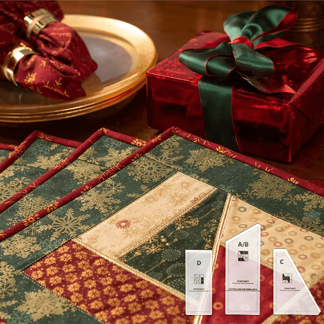 Magic Stained Glass Placemats Scrap Crazy Templates With Instructions