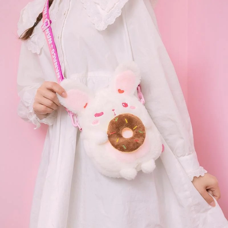 Sweetheart Plush Bunny Shoulder Bag