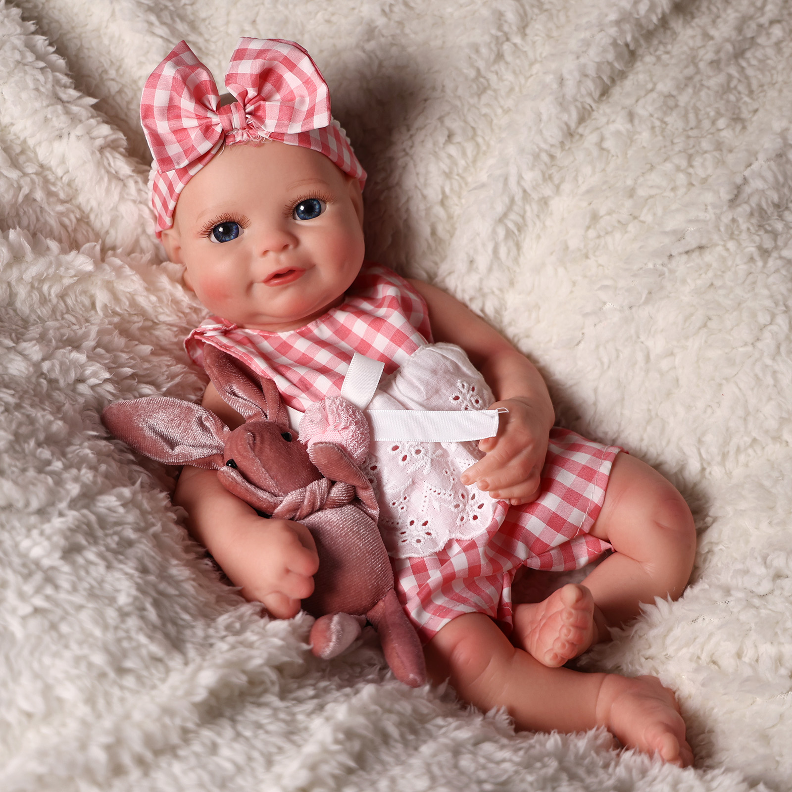 Silicone Baby Dolls Babeside 16" Boy Twinnie Realistic Baby Dolls